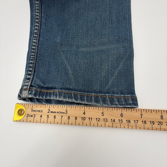 Levi Strauss Co 502 Jeans Mens Blue Denim Regular Fit Straight Leg Pants W31 L32 - Picture 8 of 8